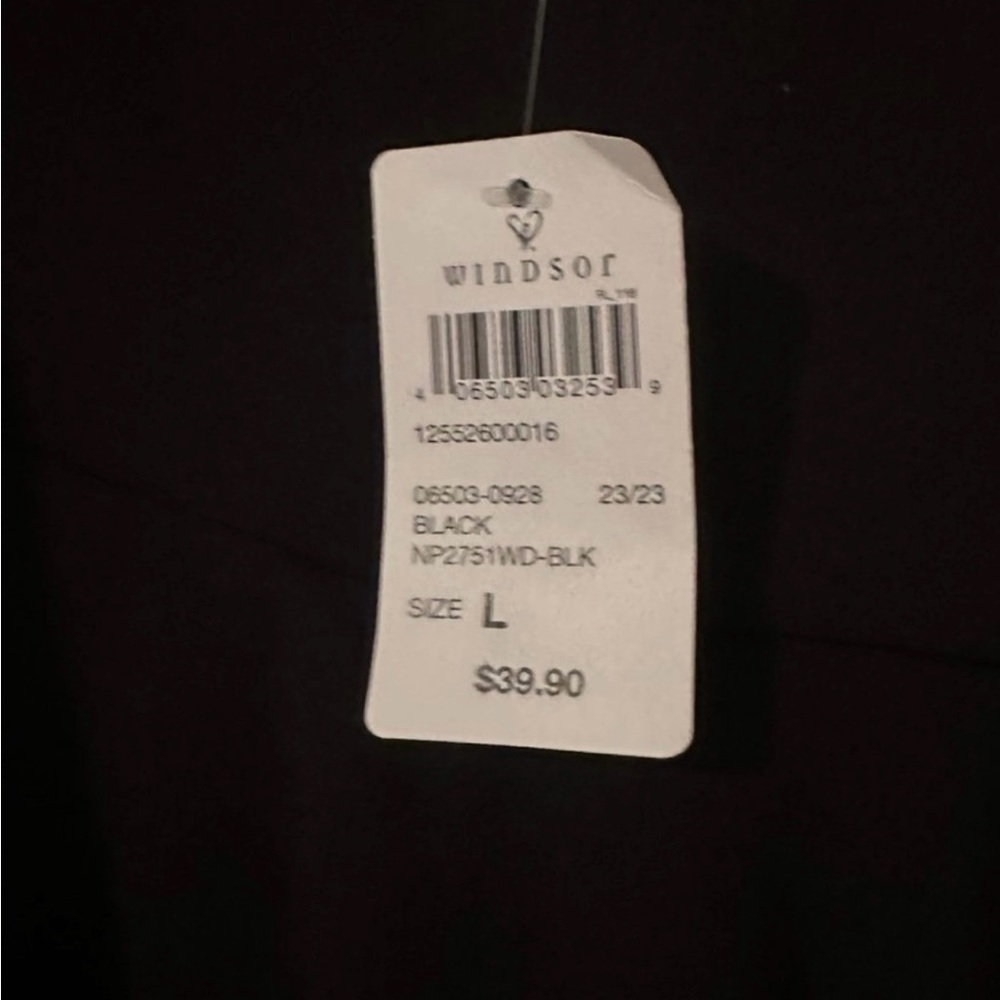 Windsor black romper dress size large brand new with tags